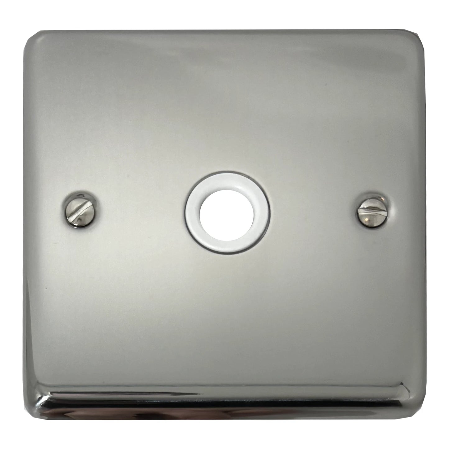 Contour Polished Steel Flex Outlet