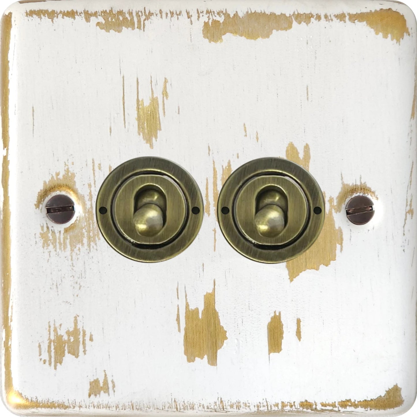 Contour Dover Bronze 2 Gang Toggle Switch