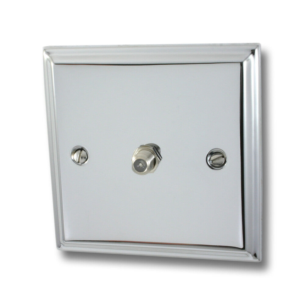 Deco Polished Chrome Satellite Point
