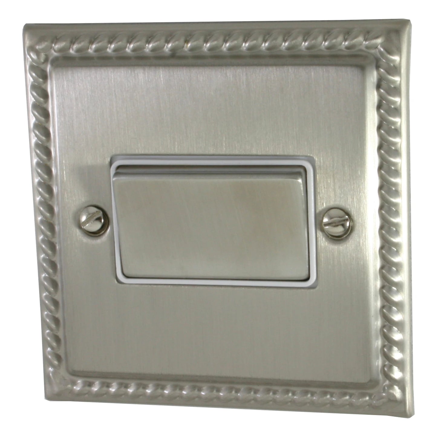 Georgian Satin Nickel Fan Isolator