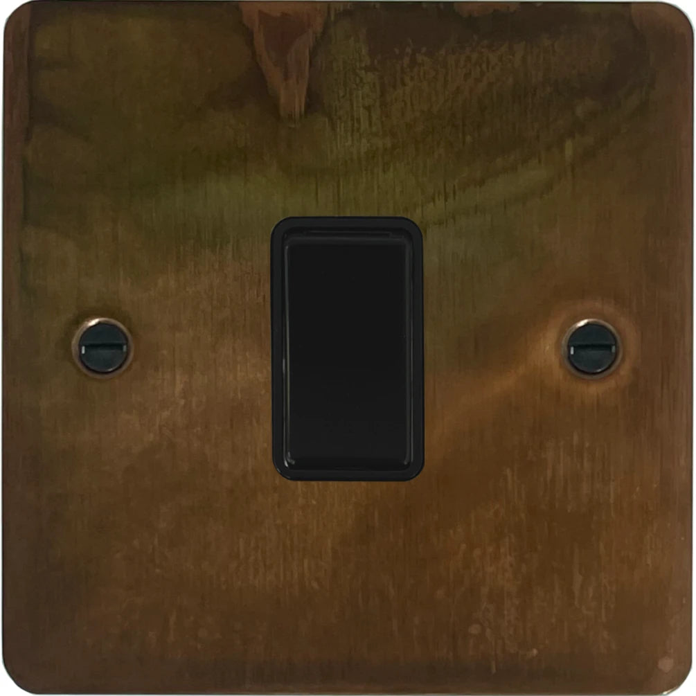 Flat Tarnished Copper Intermediate Switch