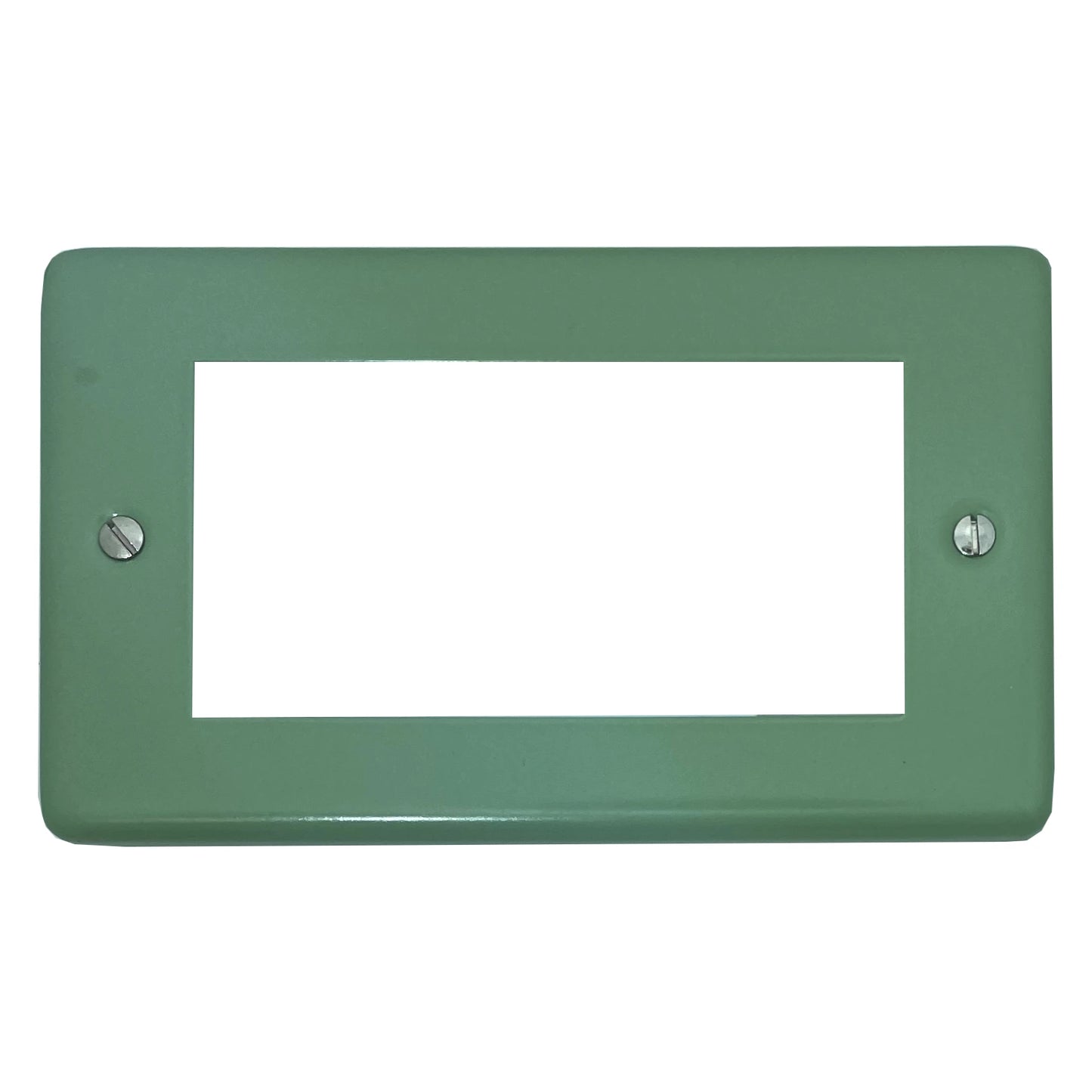 Classic Sage Green 4 Gang Module Plate