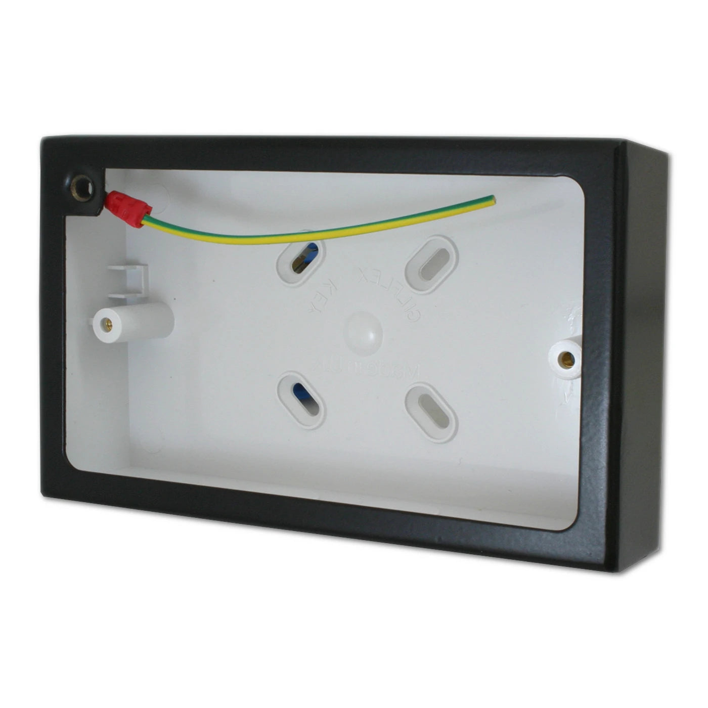 Double Flat Black Pattress Box