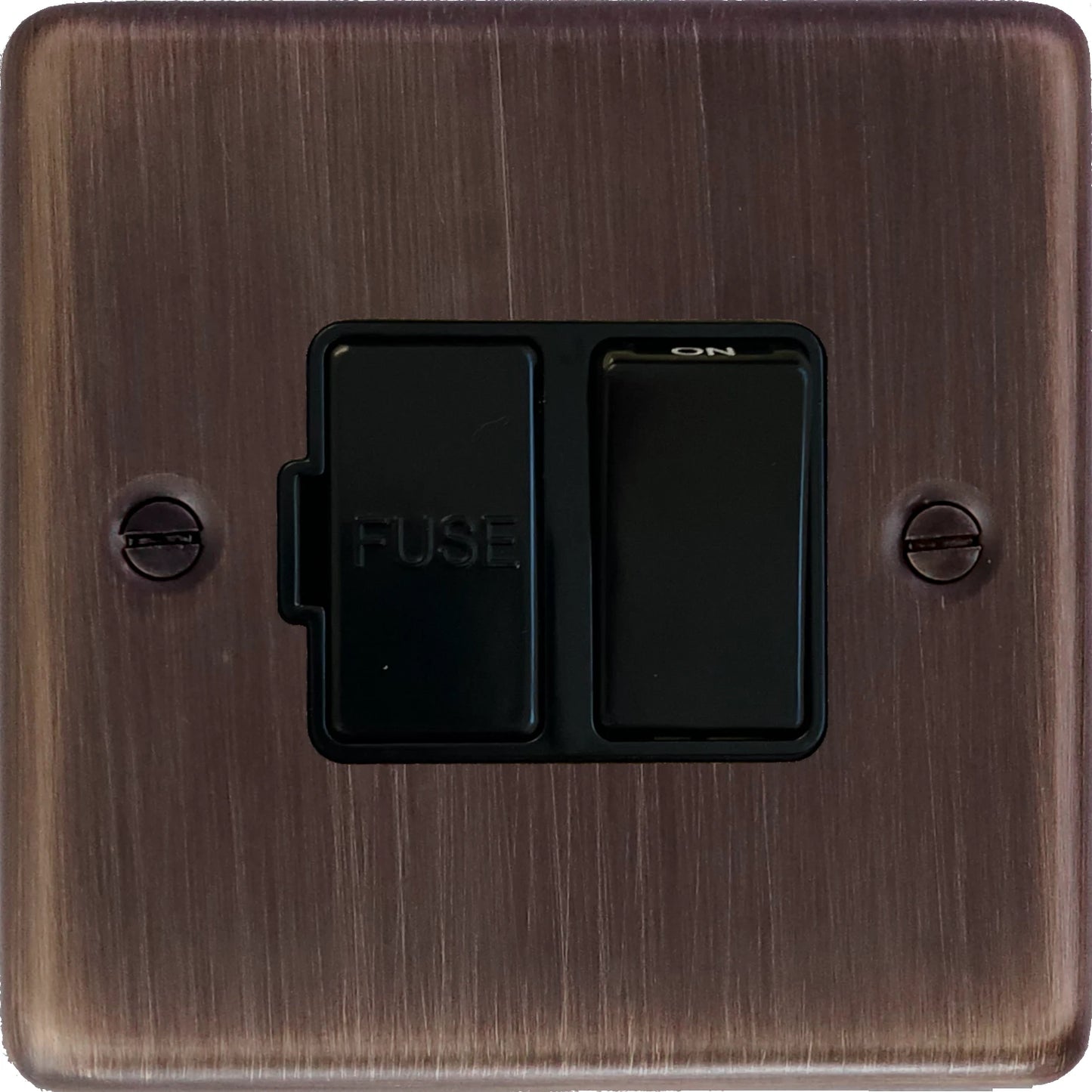 Contour Antique Copper Switched Fuse Spur (Black Switch)