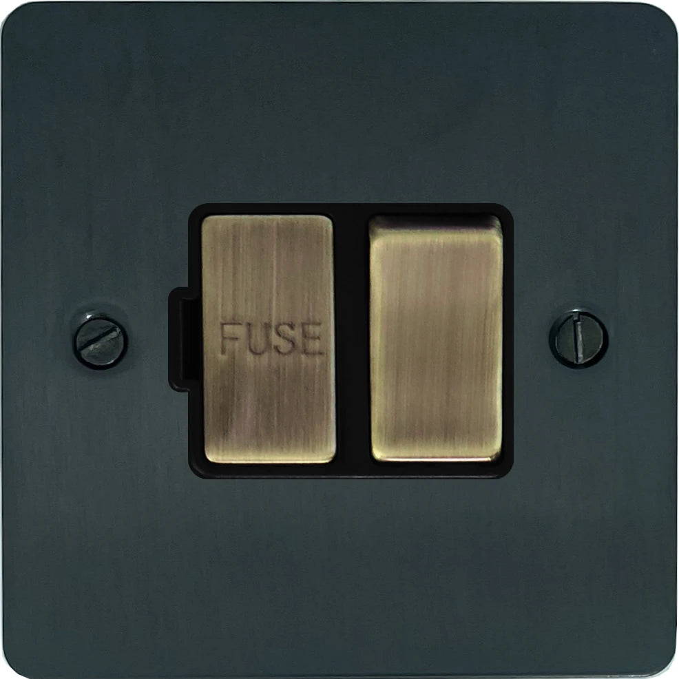 Flat Black Bronze Swt Fused Spur