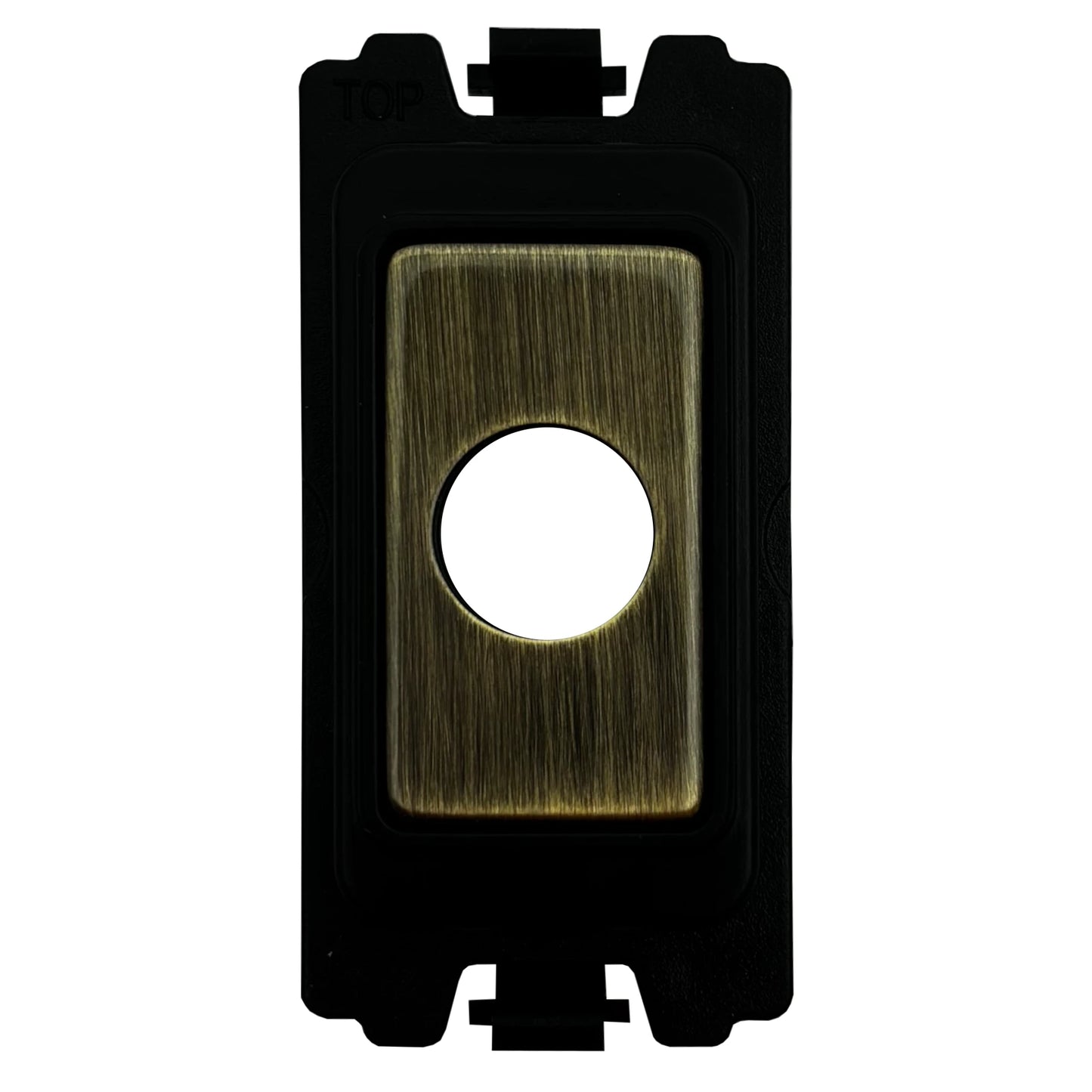 Flex Outlet Grid - Black and Antique Switch