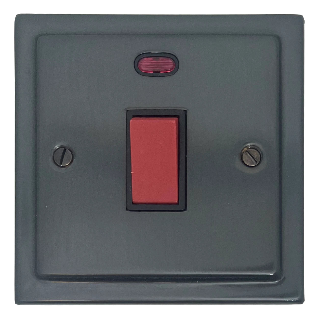 Victorian Black Bronze 45A Dp Switch + Neon Small