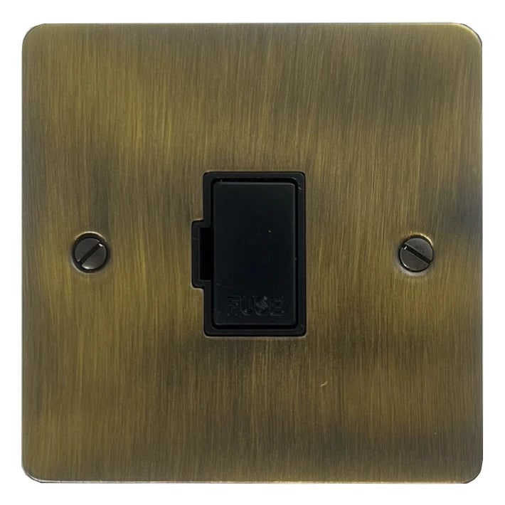 Flat Antique Brass Unswitched Spur
