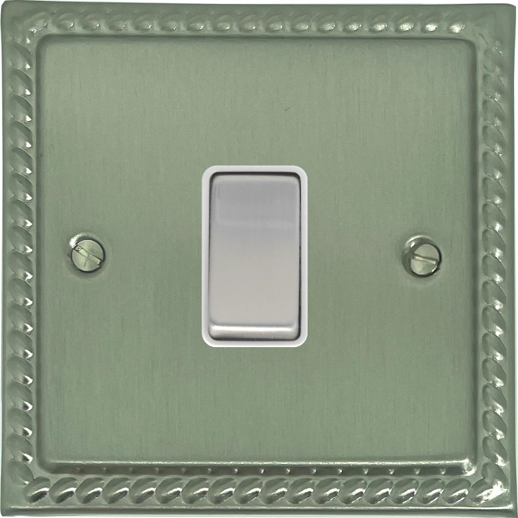 Monarch Satin Nickel 1 Gang Switch