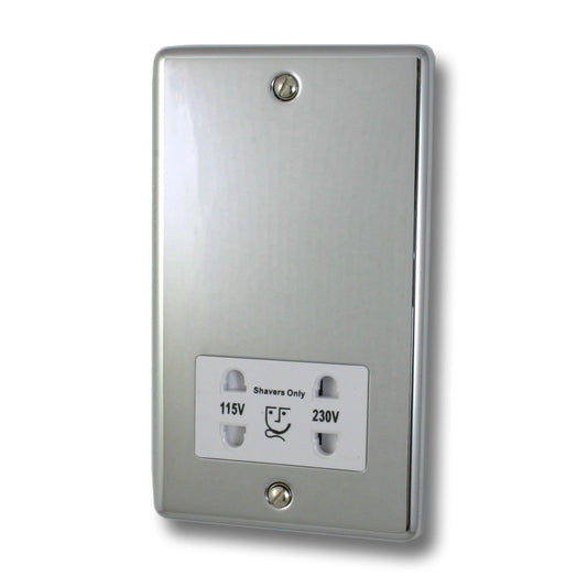 Contour Polished Chrome Shaver Socket