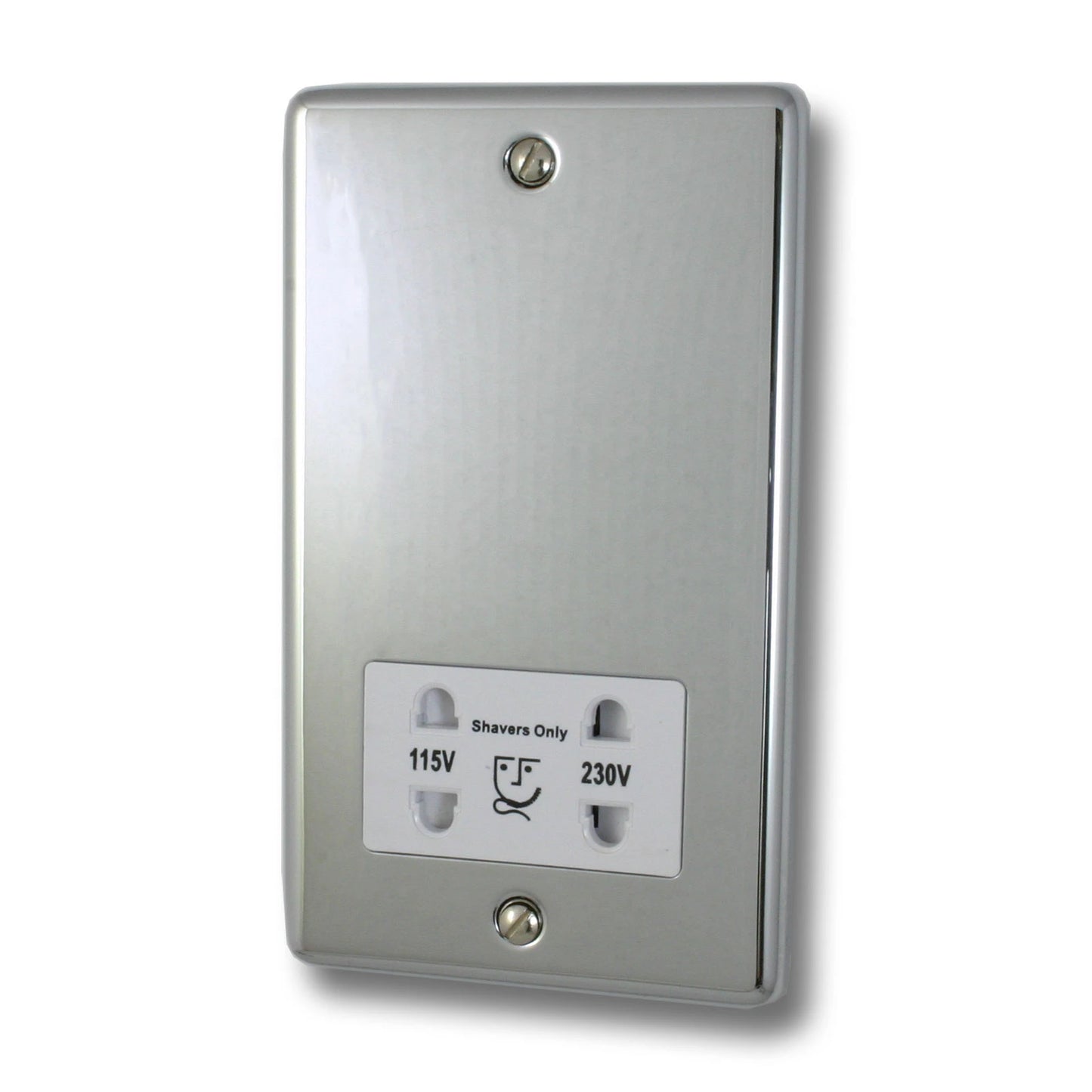 Contour Polished Chrome Shaver Socket
