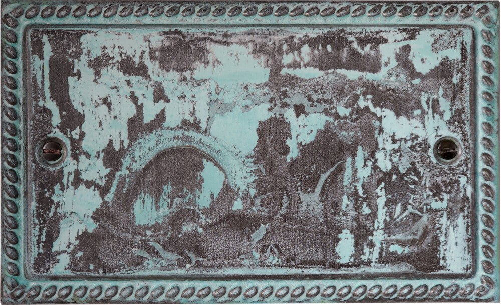 Georgian Verdigris 2 Gang Blank