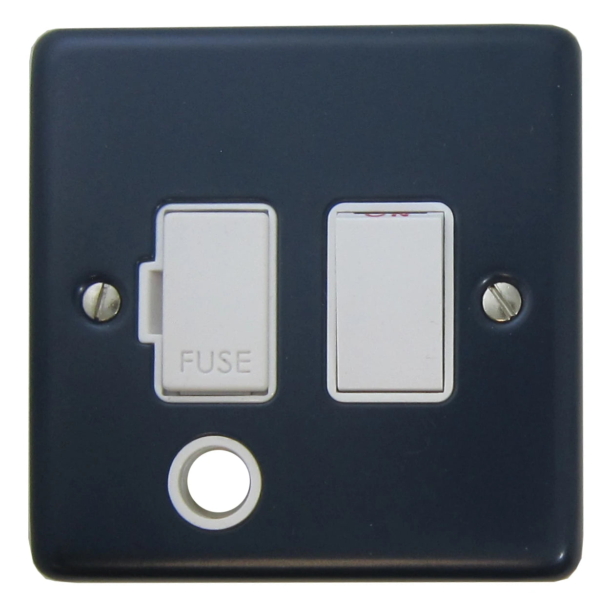 Contour Blue Switch Fused Spur + Flex Outlet