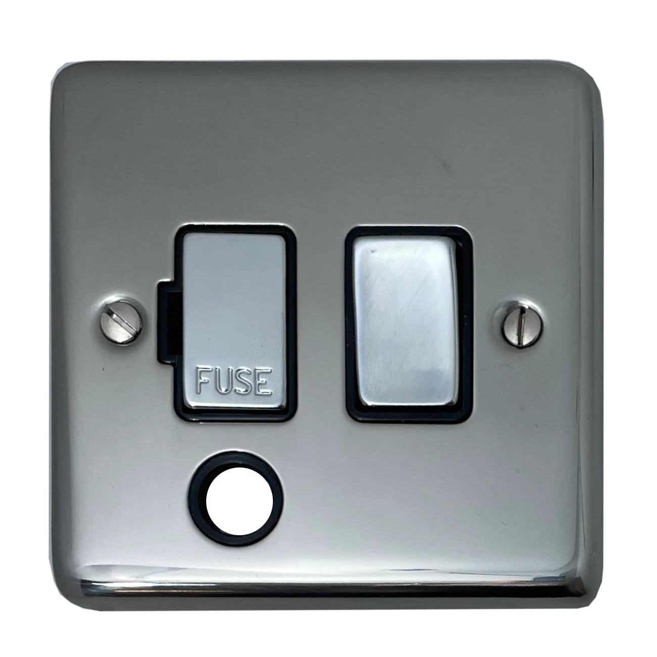 Contour Polished Steel Swt. Fused Spur & F/Out