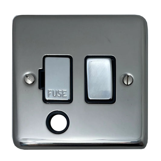 Contour Polished Steel Swt. Fused Spur & F/Out