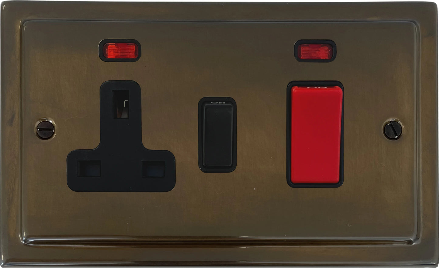 Victorian Medium Bronze Cooker Socket