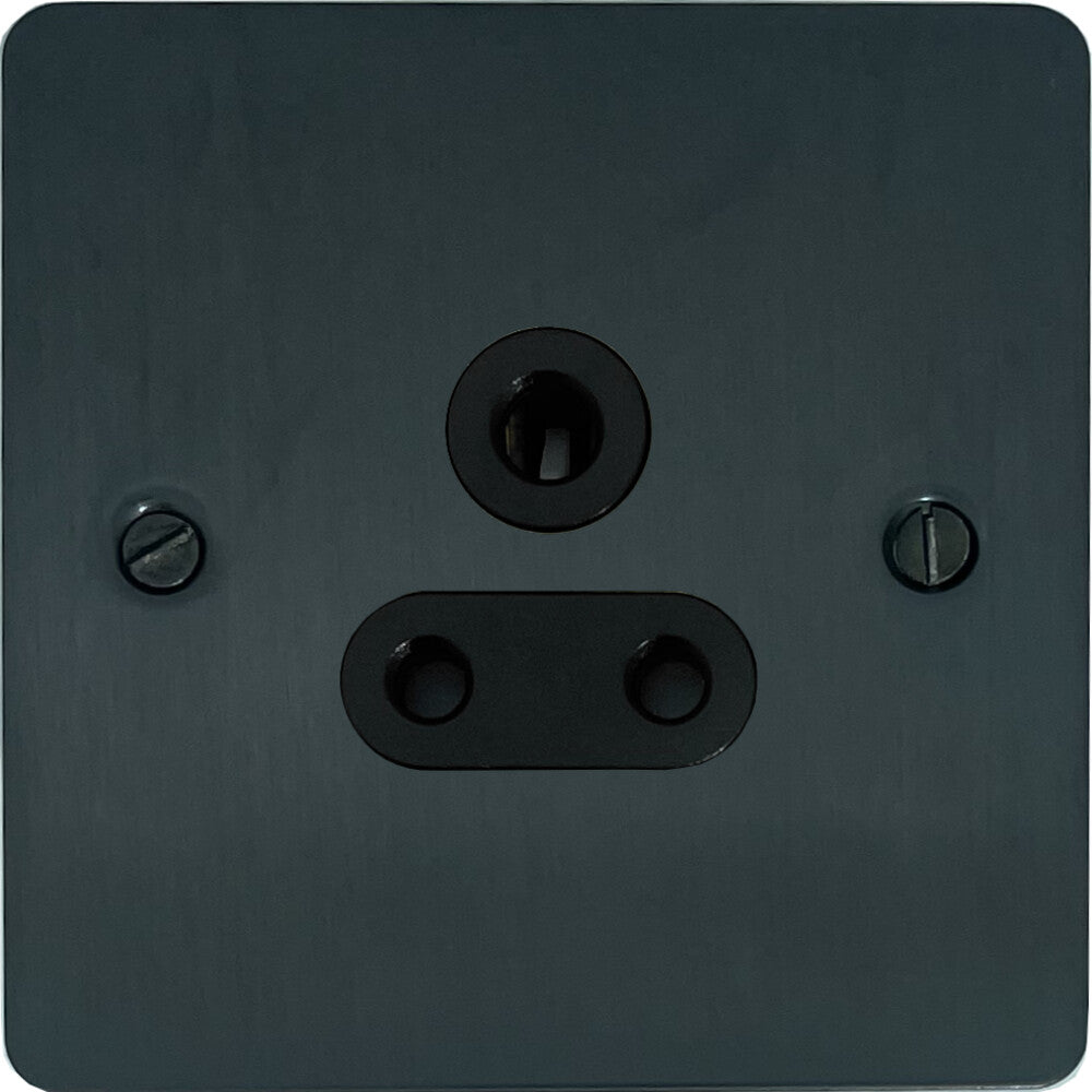 Flat Black Bronze 5A Socket