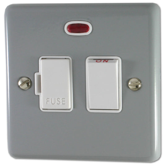 Contour Light Grey Swt Spur + Neon