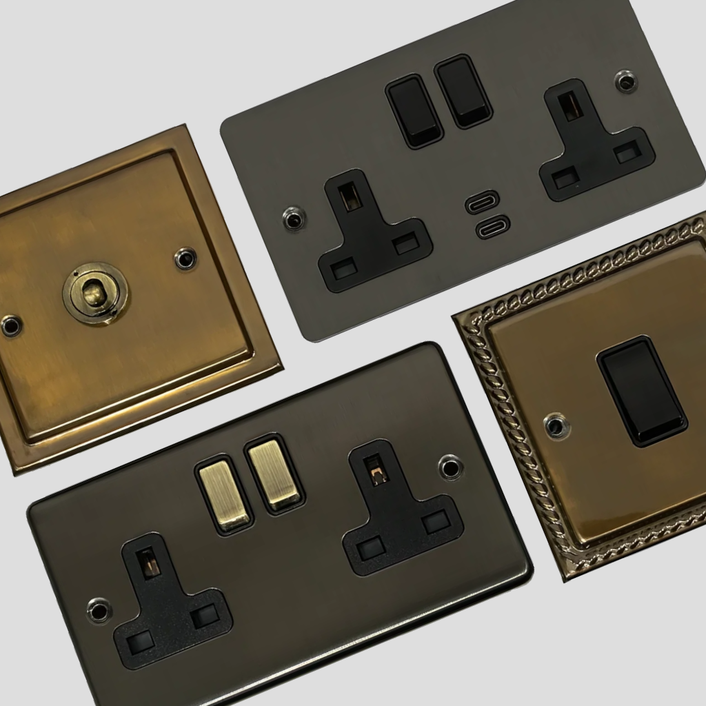 Bronze Sockets and Switches