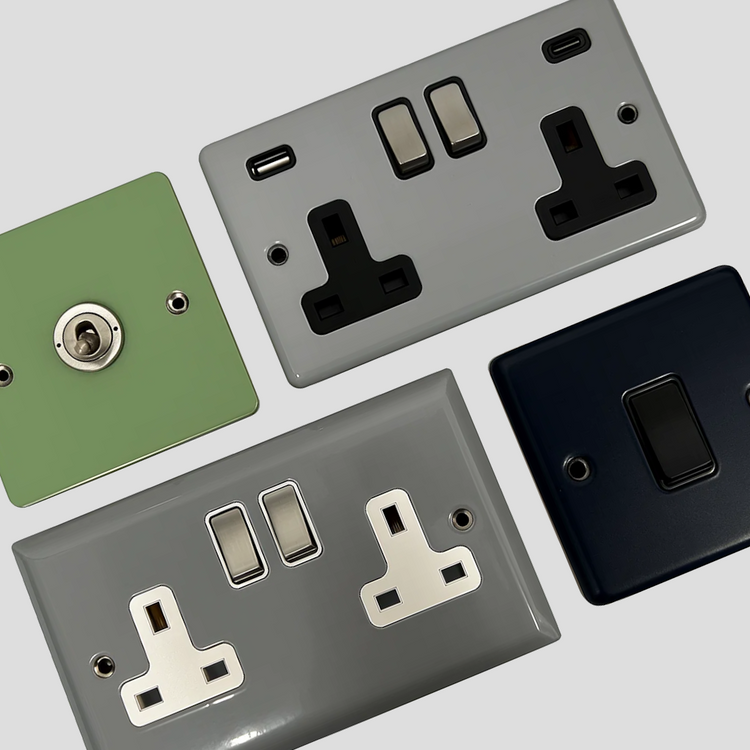 Colour Sockets and Switches