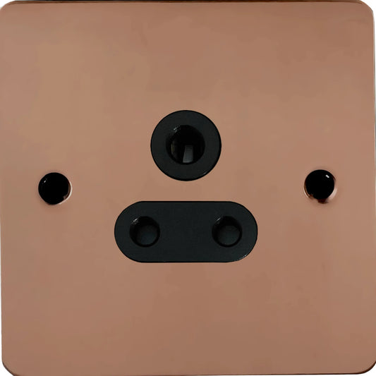 Flat Bright Copper 5A Socket