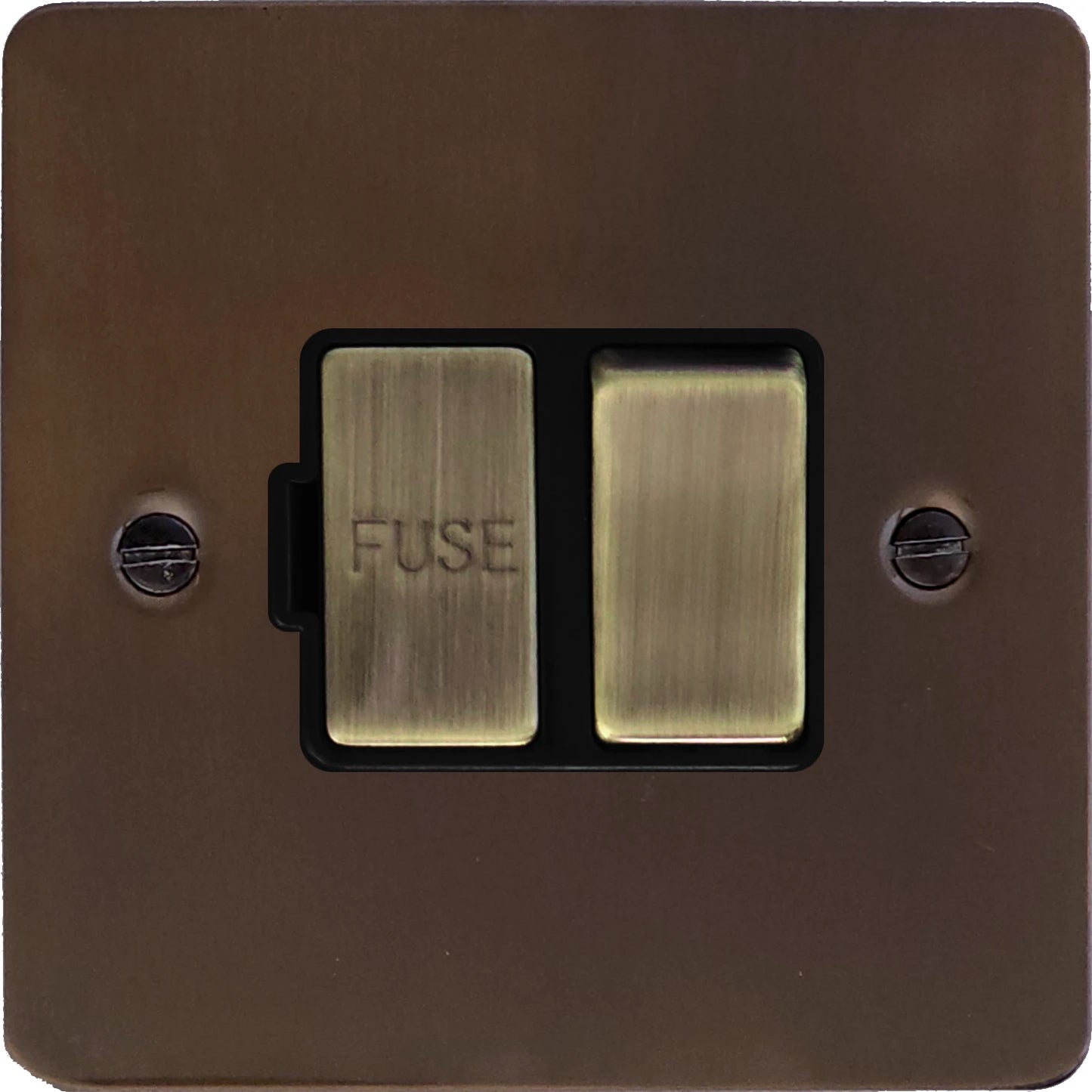 Flat Medium Bronze Swt Fused Spur