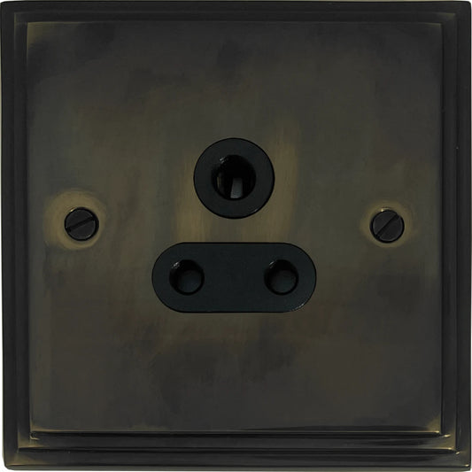 Victorian Aged 5 Amp Socket