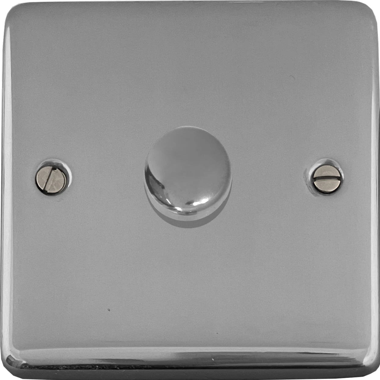 Contour Polished Chrome 1 Gang LED Dimmer