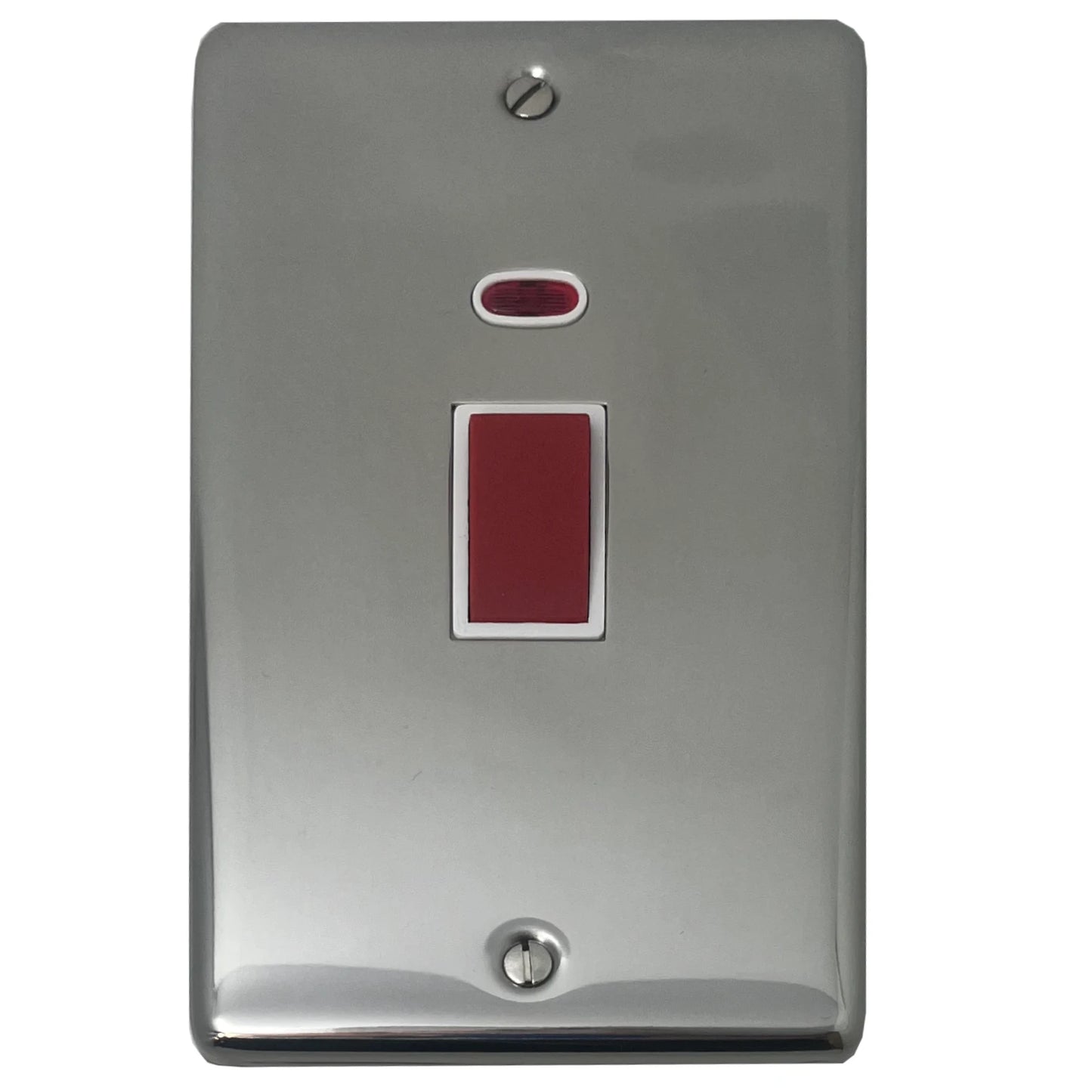 Contour Polished Steel 45 Amp Swt. & Neon L/Plate