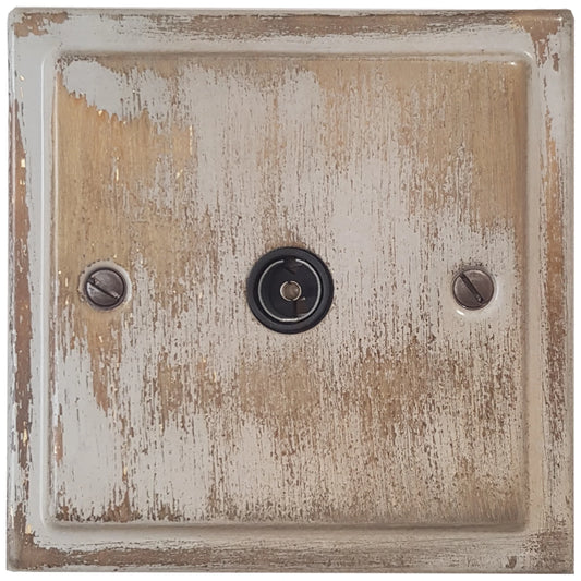Victorian Dover Bronze 1 Gang Coax Point