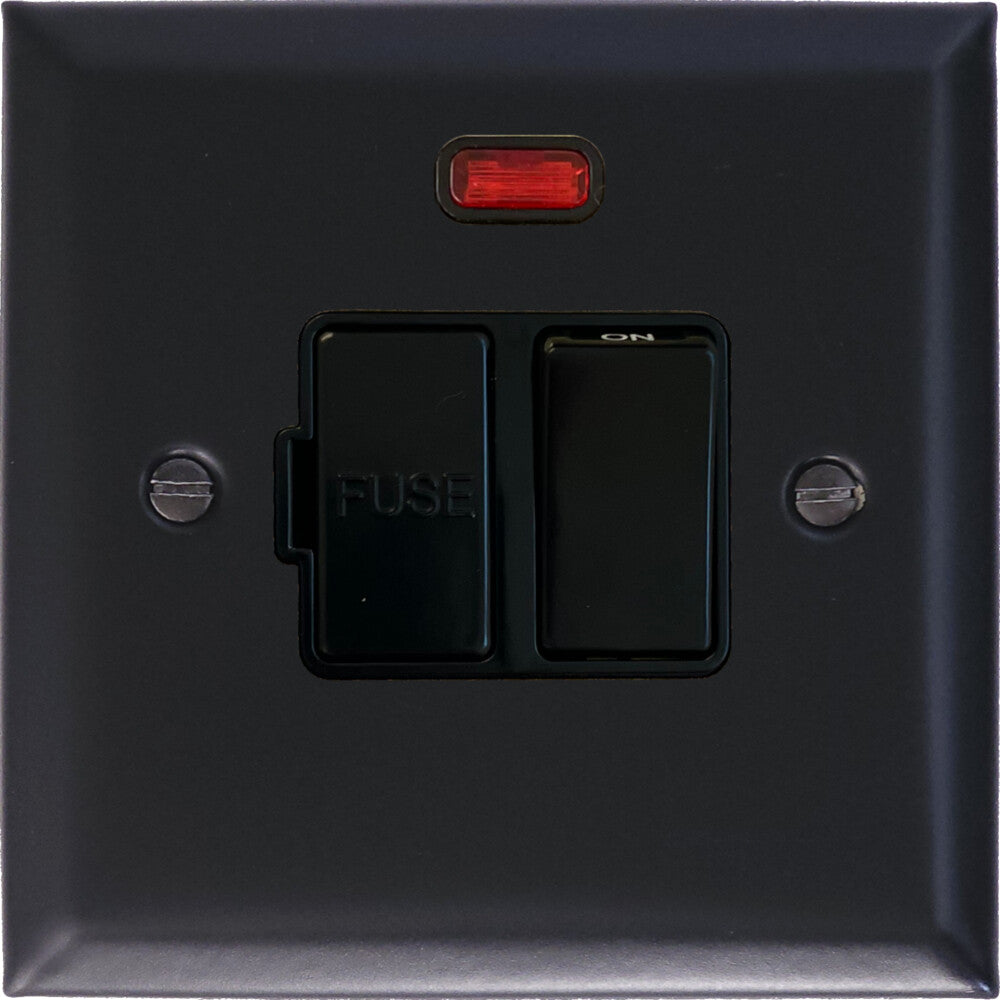 Spectrum Flat Black  Swt. Fused Spur & Neon
