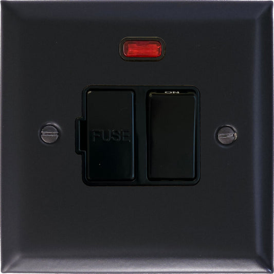 Spectrum Flat Black  Swt. Fused Spur & Neon