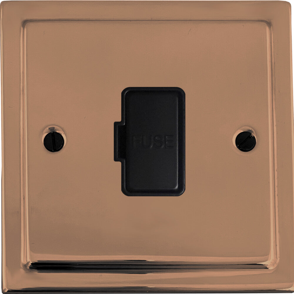 Victorian Polished Copper Unswitched Spur