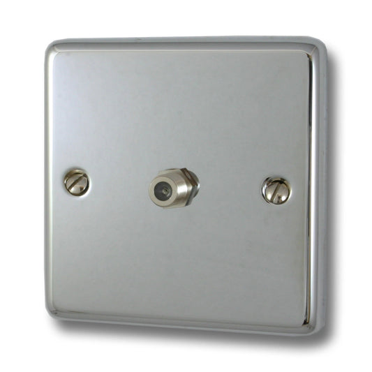 Contour Polished Chrome Satellite Point