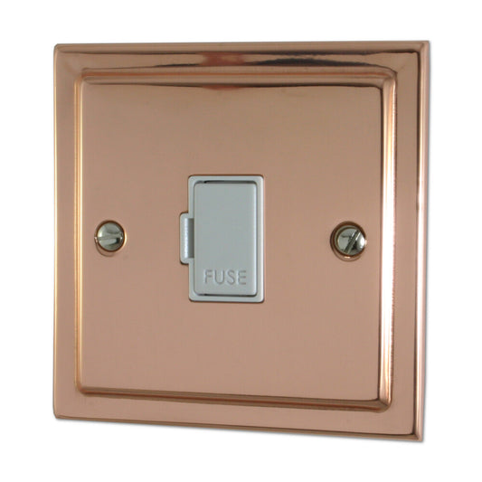 Victorian Polished Copper Unswitched Spur
