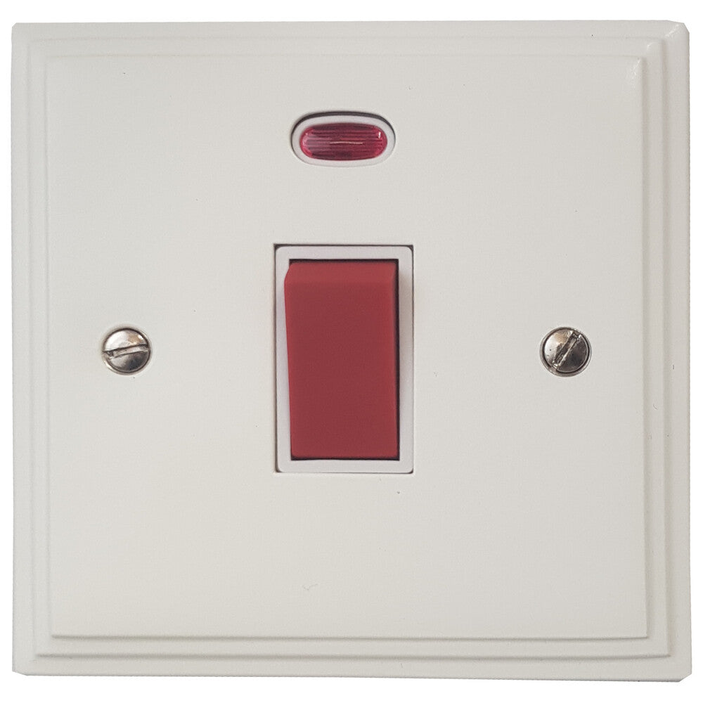 Victorian Flat White 45A Dp Switch + Neon