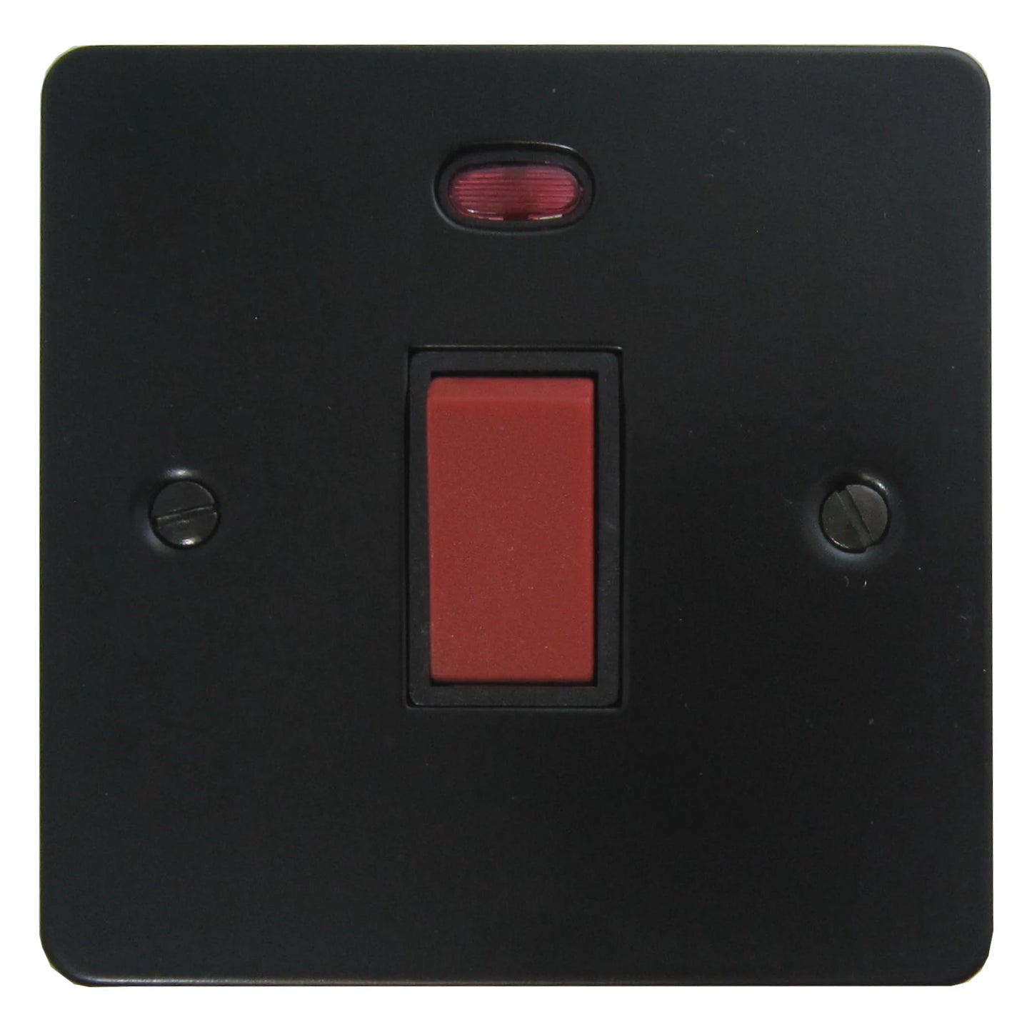Flat Black 45 Amp DP Switch (Black Switch)