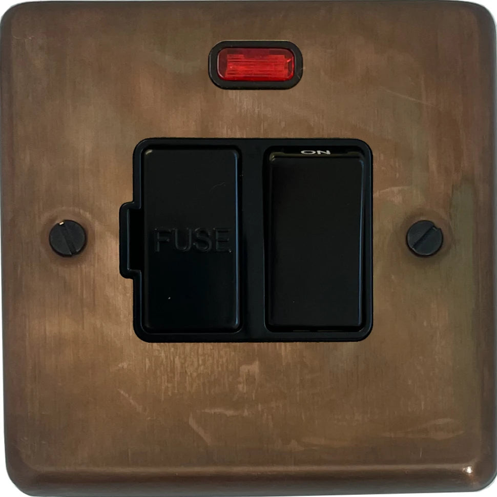Contour Tarnished Copper Swt Fused Spur + Neon