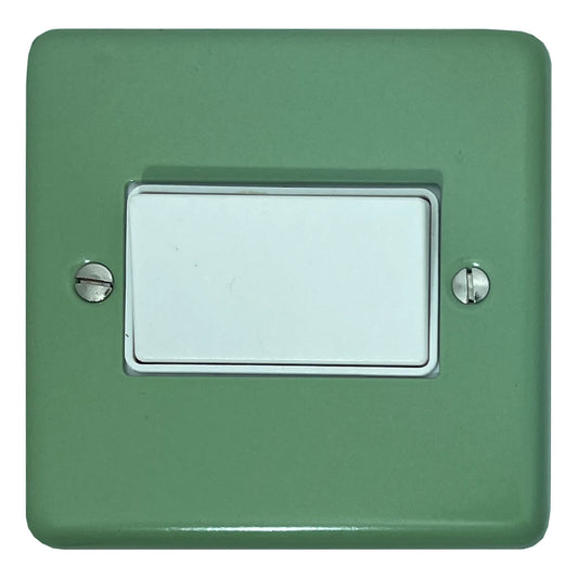 Classic Sage Green Fan Isolator (White Switch)