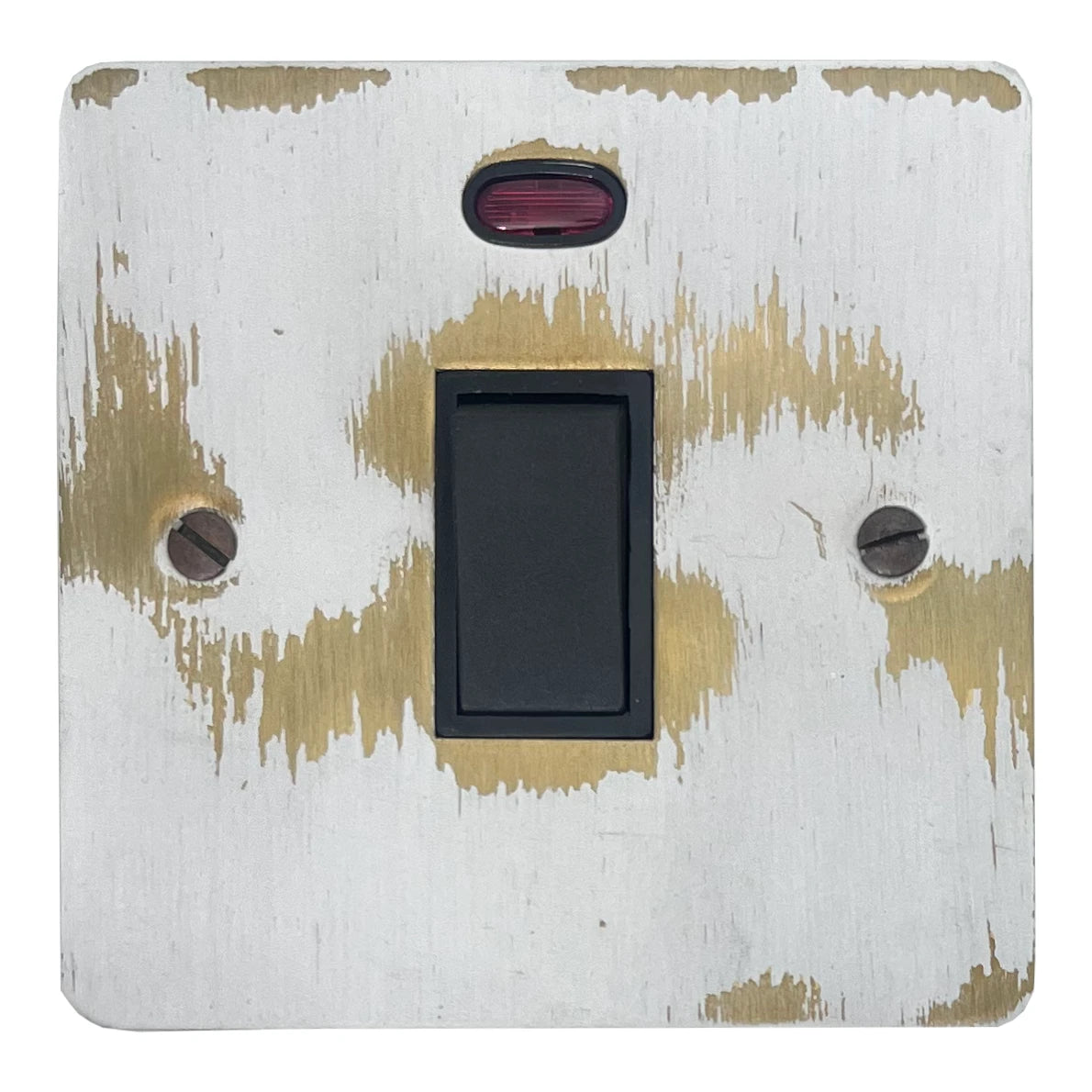 Flat Dover Bronze 20A Dp Switch + Neon