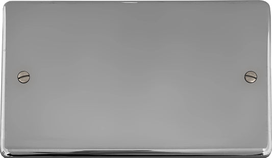 Contour Polished Chrome 2 Gang Blank