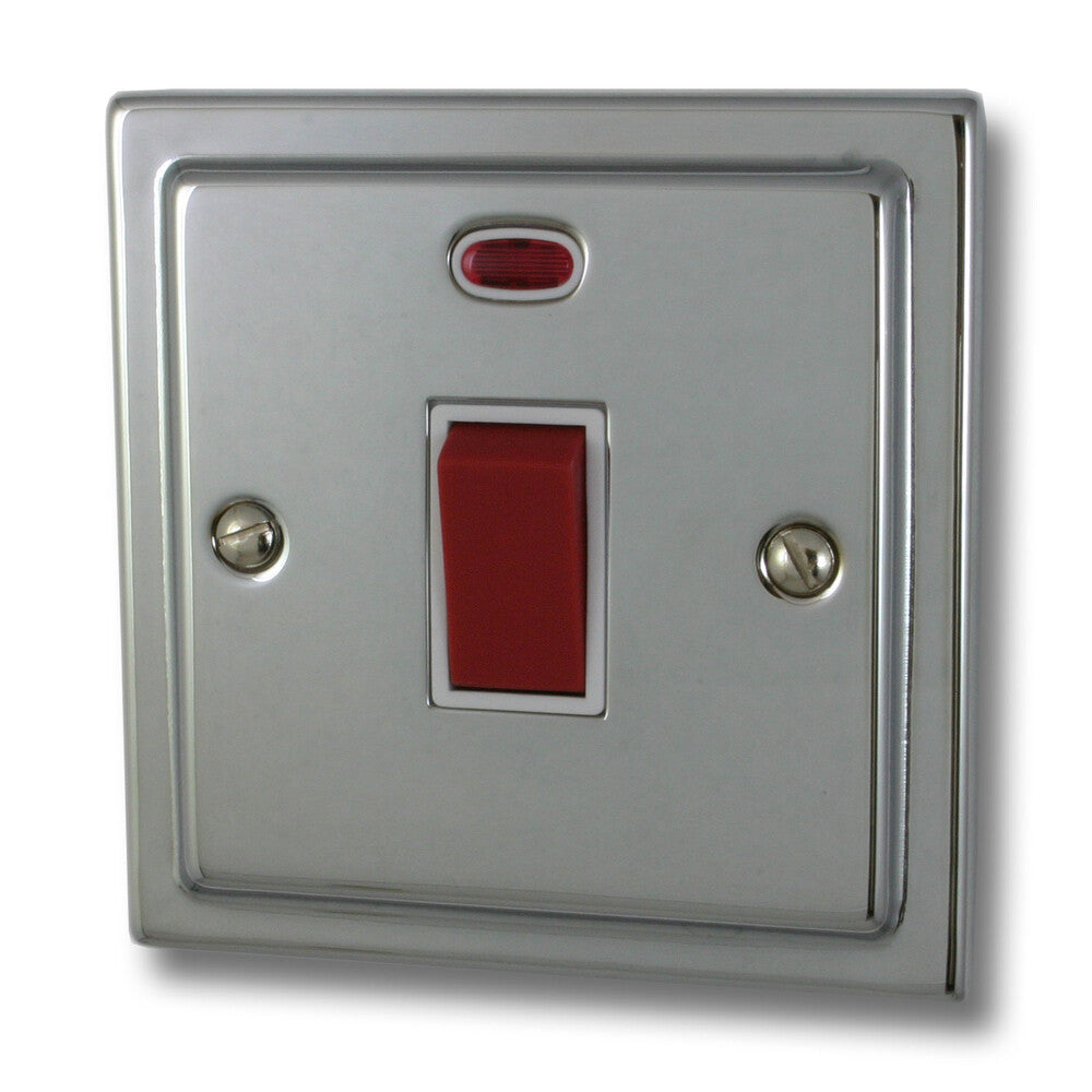 Victorian Polished Chrome 45 Amp Dp Switch