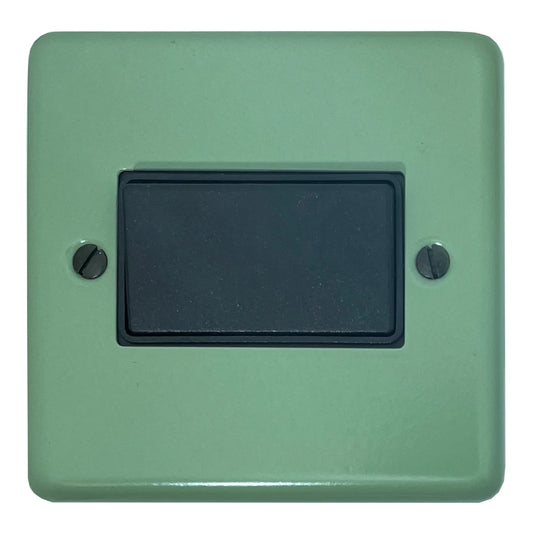 Classic Sage Green Fan Isolator (Black Switch)