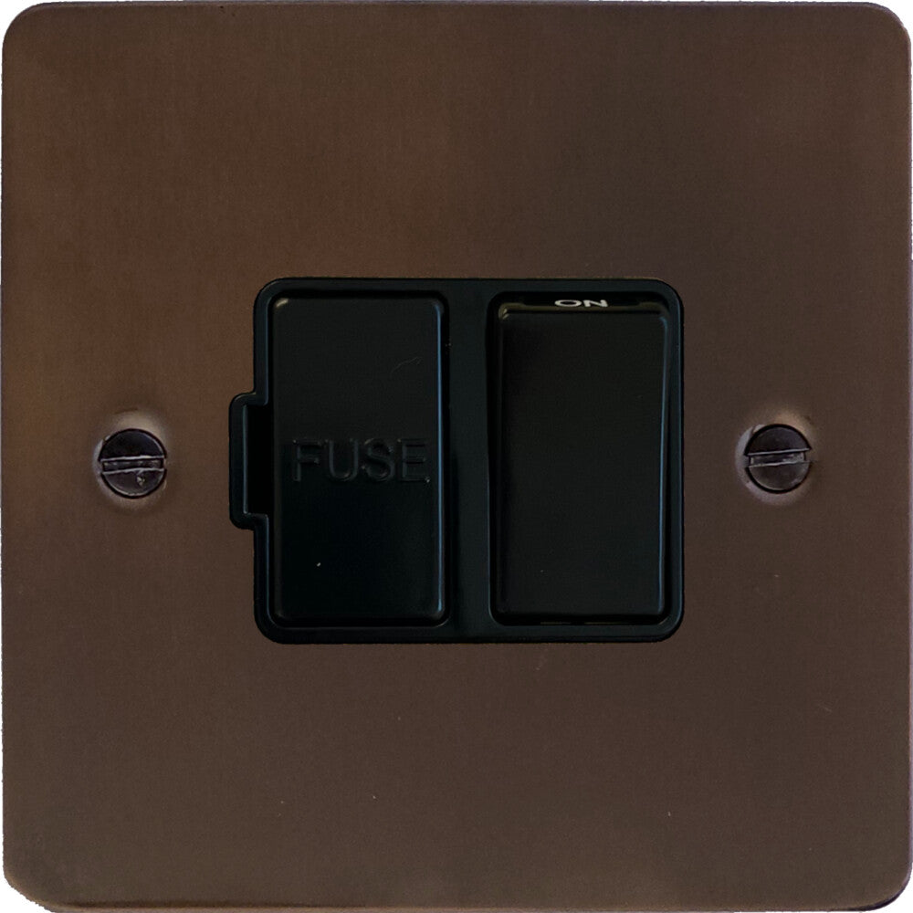 Flat Medium Bronze Switch Fused Spur