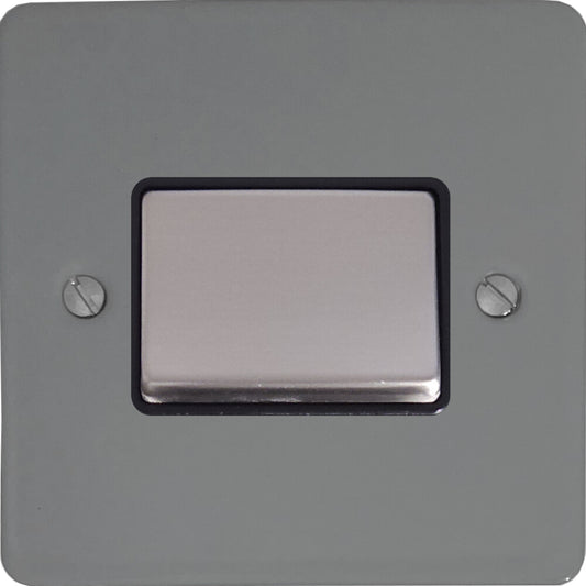 Flat Light Grey Fan Isolator