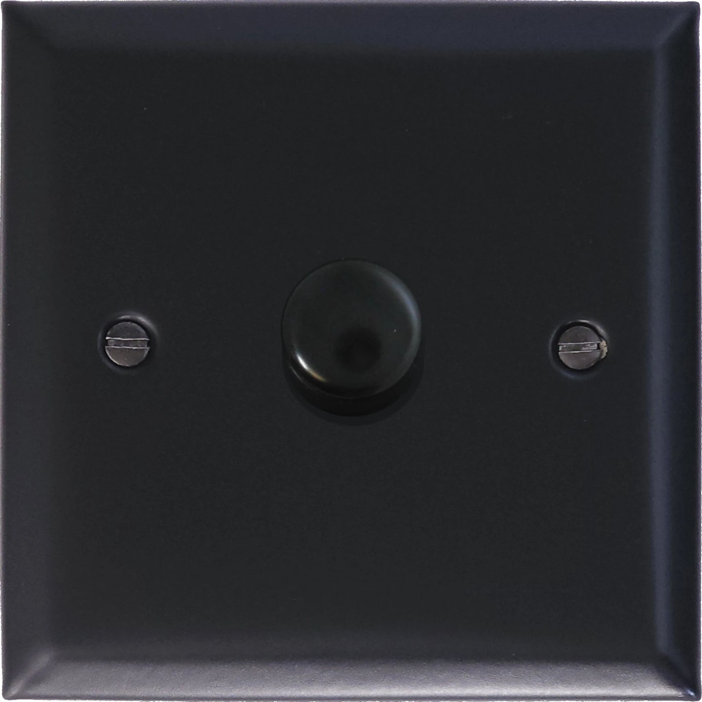 Spectrum Flat Black  1 Gang 120W LED Dimmer