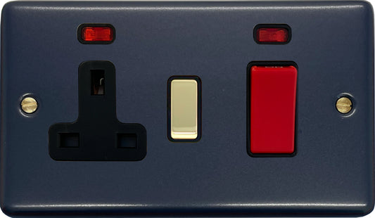 Contour Blue Cooker Socket