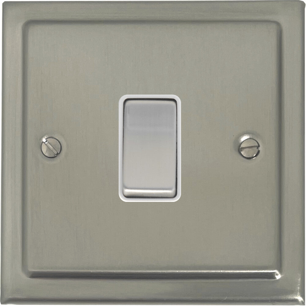 Victorian Satin Nickel Intermediate Switch