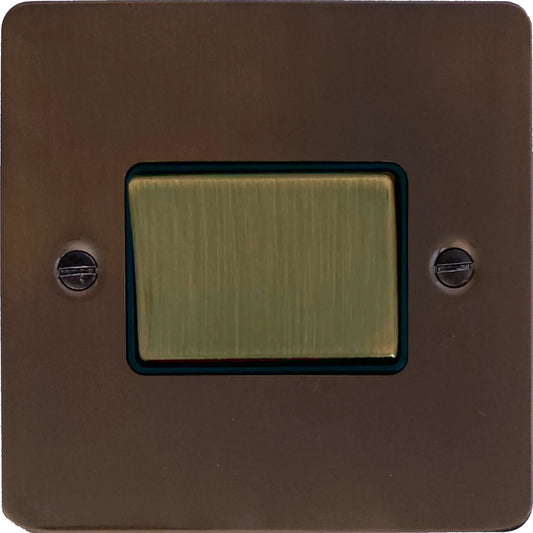 Flat Medium Bronze Fan Isolator