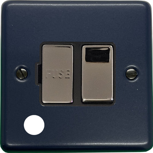 Contour Blue Switch Fused Spur + Flex Outlet